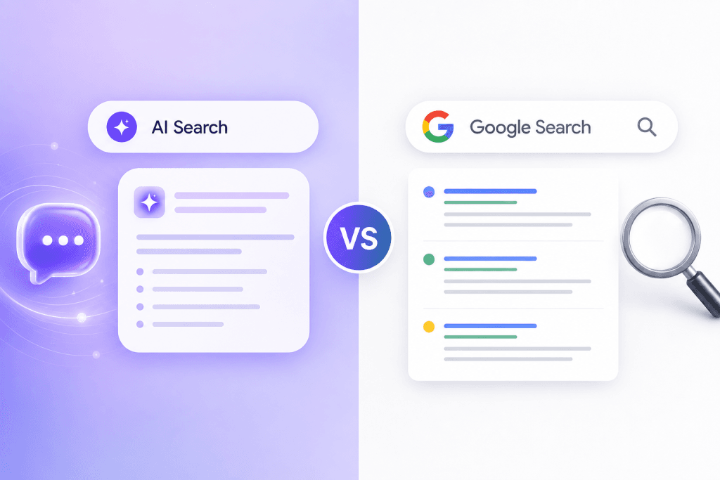 AI Search vs Google Search